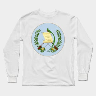 Coat of arms of Guatemala 2 Long Sleeve T-Shirt